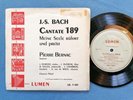 Lumen LD-1-107 - Bach Cantate Pierre Bernac Jacques Dumont Violin 33RPM 7
