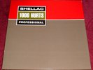 SHELLAC - 1000 HURTS..VINYL LP EX UK 2000 1st LP + CD + BOX - STEVE ALBINI