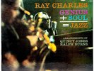 Genius + Soul = Jazz Ray Charles 1961 Vinyl Impulse Records 1st Press