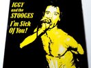 IGGY & THE STOOGES I'm Sick of You LP (1981) Rare German Reissue LP in Great PS