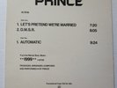PRINCE 12” Let’s Pretend We’re Married DMSR Automatic 1982 WB PROMO NM-