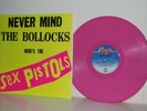 Sex Pistols. Never Mind the Bollocks.  Original Pink Vinyl Album. 1977.