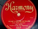 Harmony #915-H: Annette Hanshaw-I've Got A Feeling I'm Falling/One In World EE-