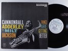 CANNONBALL ADDERLEY & MILT JACKSON Things Are... RIVERSIDE OJC-032 LP VG+/VG++ q