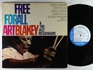 Art Blakey - Free For All LP - Blue Note - BST 84170 RVG Ear NY USA VG+