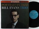 Bill Evans Trio - Portrait In Jazz LP - Riverside - RLP 1162 Stereo VG+