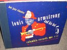 LOUIS ARMSTRONG & his hot 5 / album 10 ( jazz ) columbia c 57- 4 x 78 rpm -