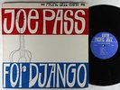 Joe Pass - For Django LP - Pacific Jazz - ST-85 VG+