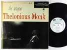 Thelonious Monk - The Unique LP - Riverside - RLP 12-209 Mono DG