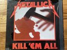 Metallica Kill 'Em All Vinyl 1983 Megaforce Records MRI 069 LP In Shrink VG+