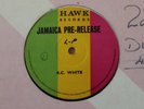 K.C. White LP “Jamaica Pre-Release”   Hawk Records   RARE Reggae Lover’s Rock