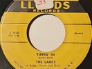 NYC DOO WOP 45 RPM THE LARKS IF IT'S A CRIME B/W TIPPIN' IN   LLOYDS