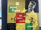 Erol Flynn The Three Musketeers Columbia mm-659 4 Disc Set 1947 Shellac Records
