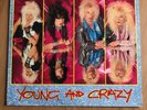TIGERTAILZ YOUNG AND CRAZY 1987 LP.MFN label.80s Hair Metal.RARE *Free Postage*