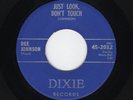 STARDAY DIXIE Midwest Rockabilly DEE JOHNSON Just Look, Don't Touch M- HEAR