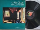 Nick Drake Five Leaves Left Vinyl LP 1976 Antilles 7010 Vintage Record Psych Roc