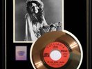 JANIS JOPLIN ME AND BOBBY MCGEE RARE GOLD RECORD FRAME NON RIAA 45 RPM RARE