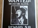 Johnny Thunders LP Wanted Dead Or Alive USA Zombie Numbered L/ED Press LOVELY
