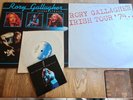 2X Rory Gallagher LP s Irish Tour 74 & Stage Struck 2 INSERTS BOTH UK 1ST PRESS