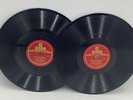SOVIET UNION (USSR RECORDS) 2x 10” 78 rpm RUSSIAN JAZZ ORCHESTRA (EE- SHELLAC)