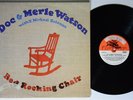 DOC & MERLE WATSON W/T. MICHAEL COLEMAN Red Rocking Chair FLYING FISH LP VG+