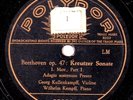 Kulenkampff; Kempff. Beethoven (Violin sonata op. 47). Pol 67062-5 (4). NM-