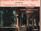 SXL2176 Julius Katchen Rachmaninov Rhapsody On A Theme of Paganini / Dohnanyi
