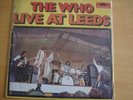 THE WHO LIVE AT LEEDS `980 LP EX AUDIO VINYL