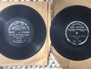 2 Rare Early 7” Columbia Phonograph Co Single Sided 78 rpm Records c1904