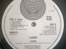 Legend LP Self Titled Red Boot UK Vertigo Swirl 1st Press WONDERFUL AUDIO