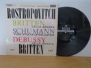 DECCA SXL 2298 ROSTROPOVITCH BRITTEN CELLO SONATA WBG ED 1 N/MINT