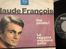 Sp 45 T Claude  Francois  Italie 373 284 Chante En Italien