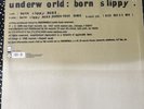 RARE HOUSE/TECHNO UNDERWORLD BORN SLIPPY NUXX  12” VINYL TVT 8745-0 US PRESSING
