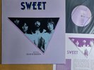 EX / SWEET - A. C. D. C. / Fox On the Run [ 1992 Korea Orig 1st Vinyl ] Insert