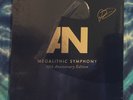 Awolnation LP Megalithic Symphony SIGNED Autograph AUTOGRAPHED Deluxe CLEAR/GOLD