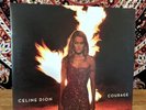Celine Dion – Courage  EX/VG+, Inlay: EX, Ruby Red Vinyl, Double LP, Gatefold