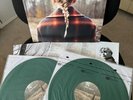 Taylor Swift Evermore 2-LP  2021 green vinyl deluxe Republic B0033410-01 EX+