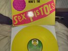 Sex Pistols N.M.T.B. 2023 Reissue Yellow #47/100 German  + Poster Mint