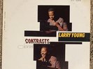 LARRY YOUNG - Contrasts - BLUE NOTE BST-84266 Van Gelder LP Vinyl Record - VG++