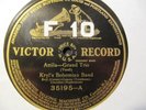 1911 Jaroslav Cimera TROMBONE Czech BOHUMIR KRYL cornet Grand Trio VICTOR 35196
