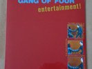 GANG OF FOUR Entertainment  NUMBERED LP Red Colour Vinyl Record MINT New Sealed
