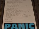The Smiths 'Panic' Original Rough Trade 1986 Promo Poster 'Lyric version'