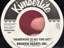 RARE Northern Soul 45 BROKEN HEARTS INC Heartache Is All You Get PROMO NM *