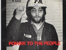 JOHN LENNON & THE PLASTIC ONO BAND - POWER TO THE PEOPLE - PS - 70's - 7