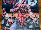 RARE 1991 CANNIBAL CORPSE EATEN BACK TO LIFE LTD RED BLOODSHOT SWIRL DEATH METAL