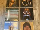 Paul McCartney Vinyl LP LOT:  McCartney, Band On The Run, Wings Over America + 3
