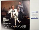 Rod Stewart & Jools Holland AUTOGRAPH Signed Swing Fever Vinyl LP Album - ACOA