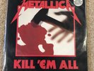 Metallica ‎– Kill 'Em All LP 1983 Music For Nations ‎MFN 7
