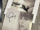 Taylor Swift Signed The Tortured Poets Department Vinyl The Manuscript w/ Heart