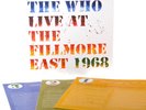 The Who Live At The Fillmore East 1968 x3 LP REMASTERED 180g 2018 NM/NM See pics